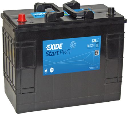 Obrázok Batéria EXIDE StartPRO 12V/125Ah/760A